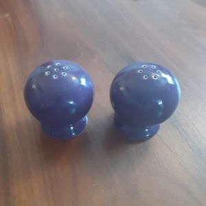 Fiestaware salt and pepper shakers